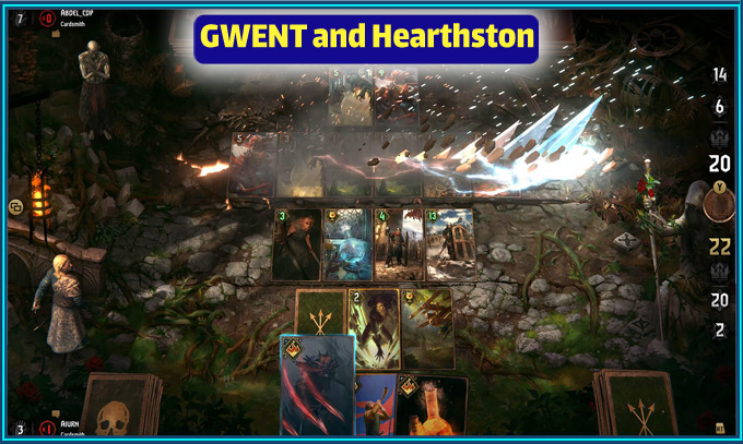 بازی GWENT and Hearthstone