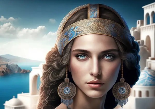 چهره زن یونانی از نگاه هوش‌ مصنوعی