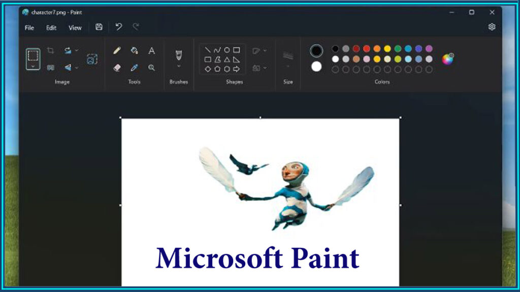 نسخه آزمایشی Microsoft Paint